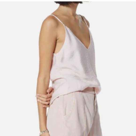 NEW YOUNG FABULOUS & BROKE Parachute Cami In Pink Clay - Picture 1 of 10